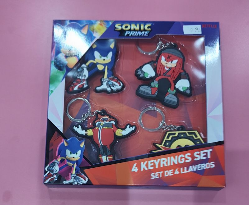 SONIC 4 LLAVEROS 
