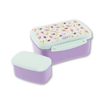 FIAMBRERA LUNCH BOX HELADOS CON TAPA REFRIGERANTE AUREA con enfriador 
