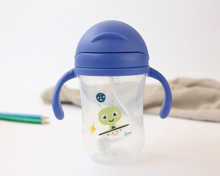 TAZA APRENDIZAJE 300 ML KIOKIDS EXTRATERRESTRES 