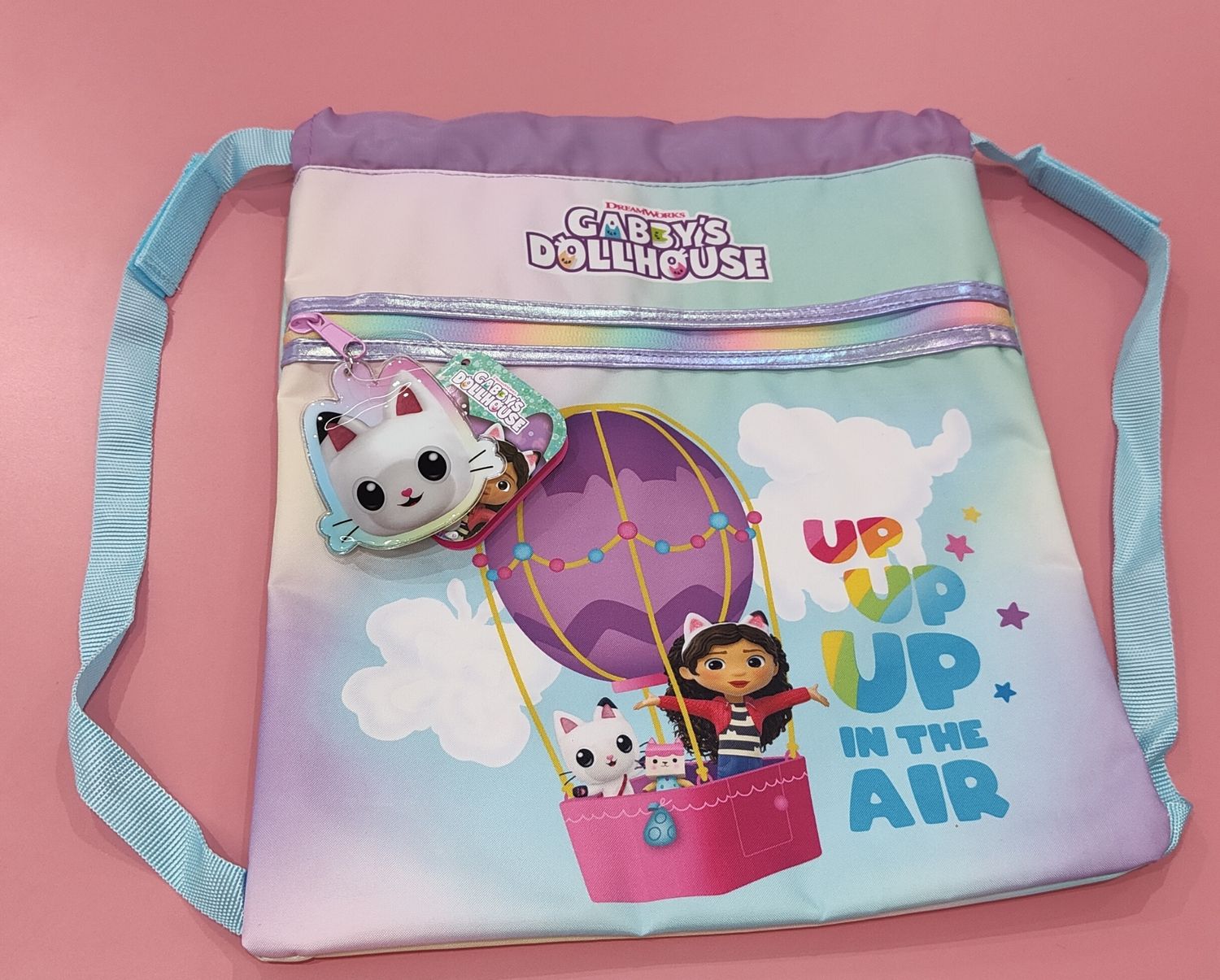 BOLSA MERIENDA GABBY'S DOLLHOUSE MOCHILA GUARDERÍA 