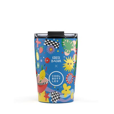 VASO TÉRMICO COOL BOTTLES 330ML EDDIE BAEHR - SUNSHINE FIESTA 