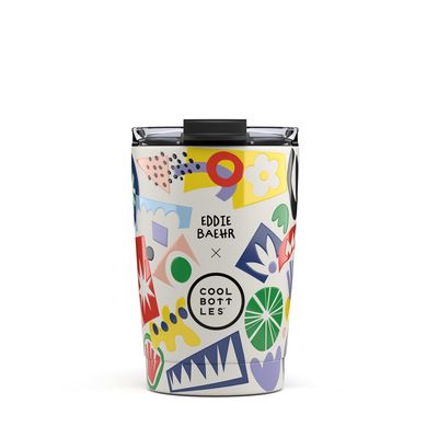 VASO TÉRMICO 330ML COOL BOTTLES EDDIE BAEHR ELECTRIC GARDEN ACERO INOXIDABLE 