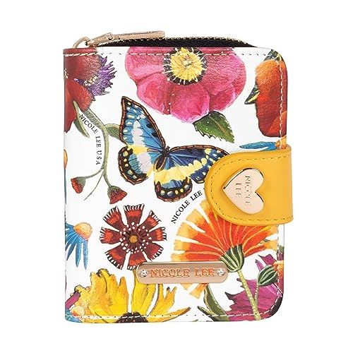 BILLETERA TARJETERO NICOLE LEE MARIPOSAS BUTTERFLY 