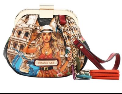 MONEDERO BOQUILLA MARTHA TRAVELS ITALY NICOLE LEE CON ASA 