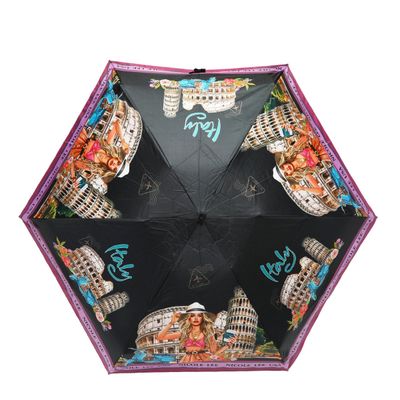 PARAGUAS NICOLE LEE MARTHA TRAVELS ITALY MINI PLEGABLE 