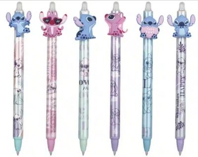 BOLÍGRAFO BORRABLE STITCH PASTEL DISNEY COOLPACK TINTA AZUL BOLI N°5