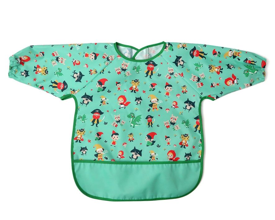 BABERO IMPERMEABLE KIOKIDS CON MANGAS PIRATAS