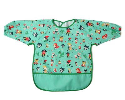 BABERO IMPERMEABLE KIOKIDS CON MANGAS PIRATAS