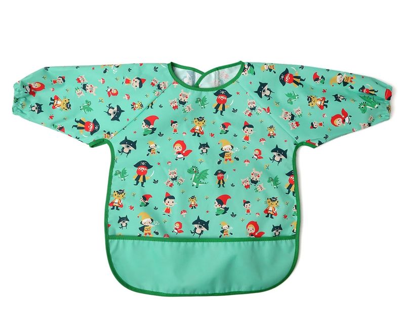BABERO IMPERMEABLE KIOKIDS CON MANGAS PIRATAS