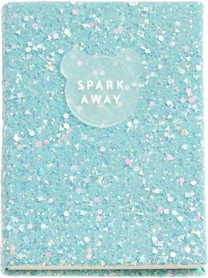 LIBRETA CUADERNO PURPURINA KEEP IT SHINY