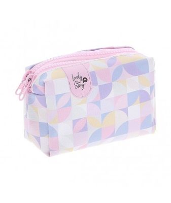 MONEDERO DOS CREMALLERAS LOVELY STORY RETRO 