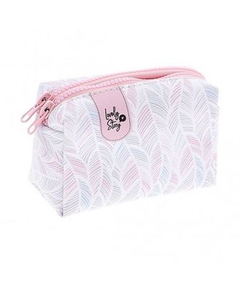 MONEDERO DOS CREMALLERAS LOVELY STORY PLUMAS 