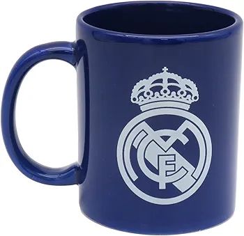 TAZA REAL MADRID CERÁMICA MUG AZUL 330 ML