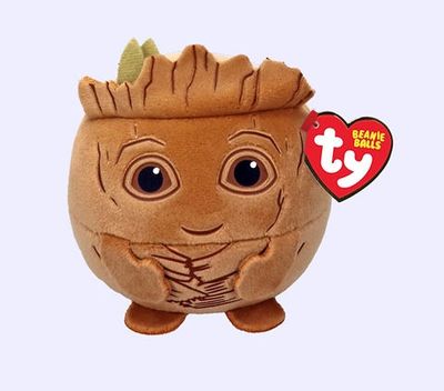PELUCHE BEANIE BALLS GROOT PUFFIES bolas TY MARVEL 