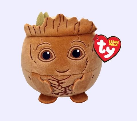 PELUCHE BEANIE BALLS GROOT PUFFIES bolas TY MARVEL 