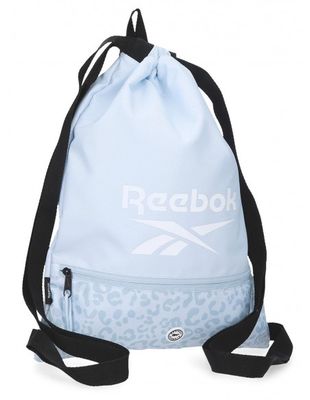 SACO GYM REEBOK MOCHILA CUERDAS AZUL CLARO MAURA 