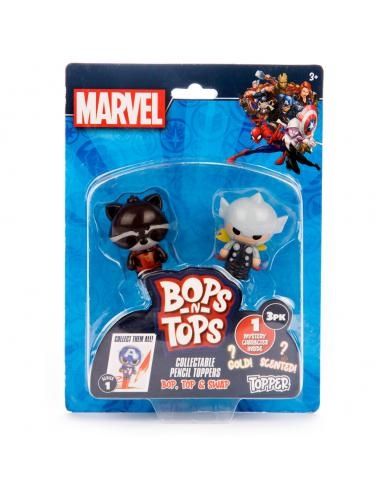 TOPPERS MARVEL BLÍSTER 2 UNIDADES  TOPPERS MARVEL BLÍSTER 2 UNIDADES