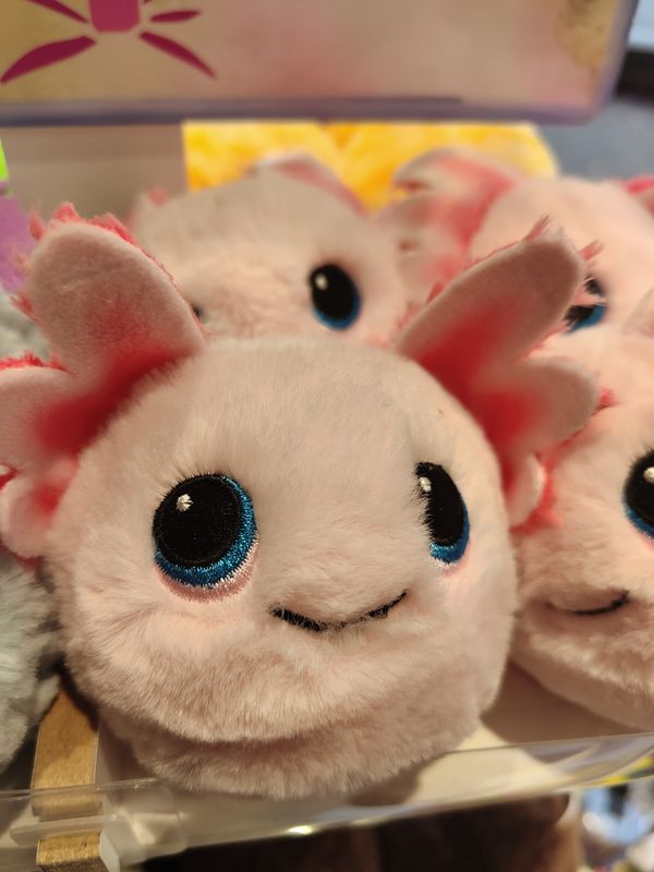 PELUCHE TY BALLONS AJOLOTE PELOTA SALTARINA 10 CM 