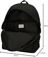 MOCHILA PEPE JEANS DOBLE NEGRA PORTAORDENADOR JUVENIL NEGRO 