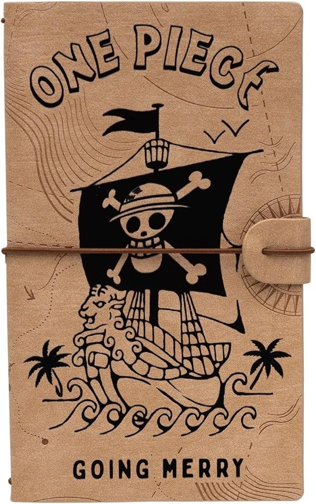 CUADERNO DE VIAJE ONE PIECE LIBRETA VIAJERA DIARIO DE VIAJE TRAVEL JOURNAL 