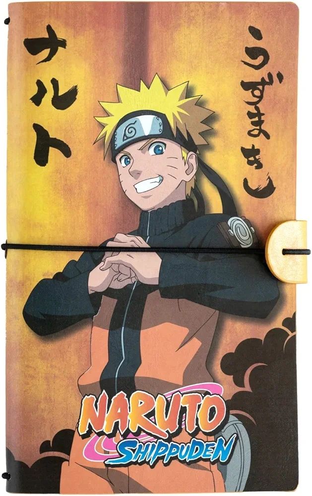 CUADERNO DE VIAJE NARUTO SHIPPUDEN TRAVEL JOURNAL LIBRETA VIAJERA 