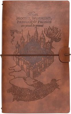 CUADERNO DE VIAJE HARRY POTTER TRAVEL JOURNAL LIBRETA VIAJERA 