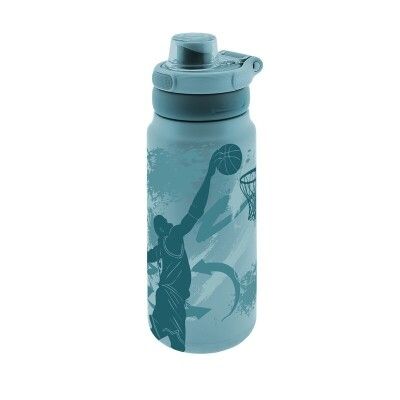 BOTELLA TÉRMICA SPORT BÁSQUET 750 ML AUREA BALONCESTO turquesa 