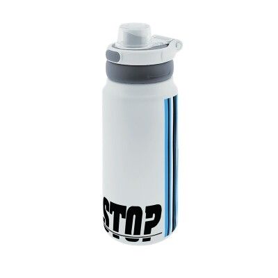 BOTELLA TÉRMICA SPORT BLANCO STOP 750 ML AUREA ACERO INOXIDABLE 
