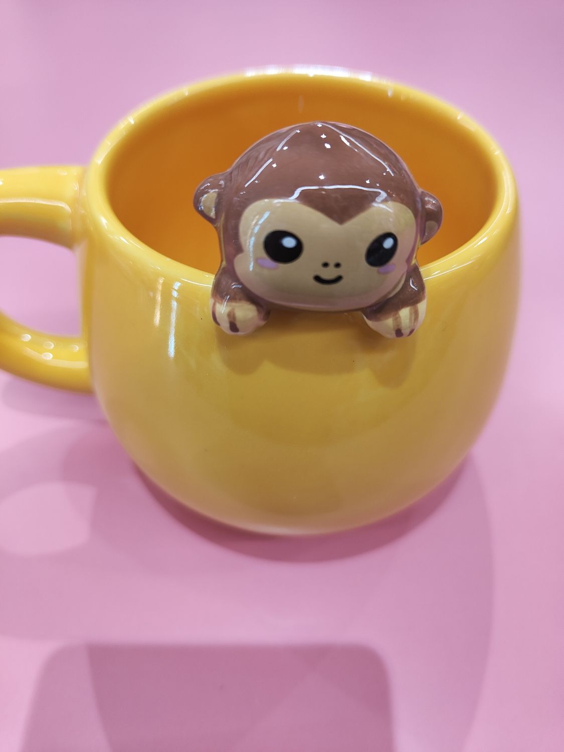 TAZA CON CHARM MONO I TOTAL tazón 470 ML MUG MONKEY 