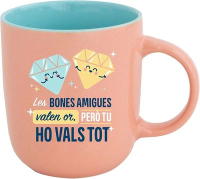 TASSA MR. WONDERFUL BONES AMIGUES 370 ML. CERAMICA 
