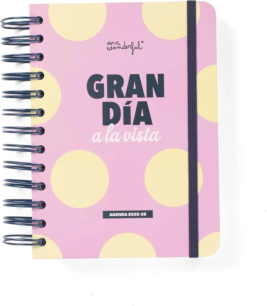 AGENDA MR WONDERFUL GRAN DÍA A LA VISTA A6 DÍA PÁGINA 2025-26
