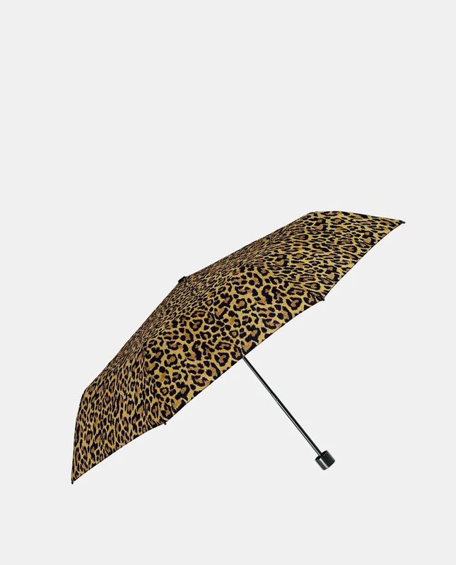 PARAGUAS LEOPARDO PLEGABLE MANUAL PERLETTI 