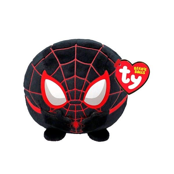 PELUCHE MILES MORALES TY BEANIE BALLS MARVEL 