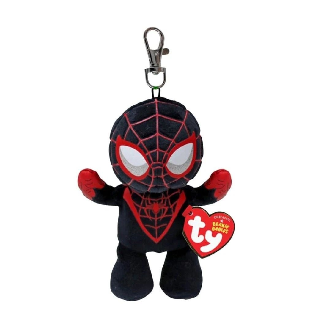 LLAVERO TY MILES MORALES PELUCHE MARVEL 