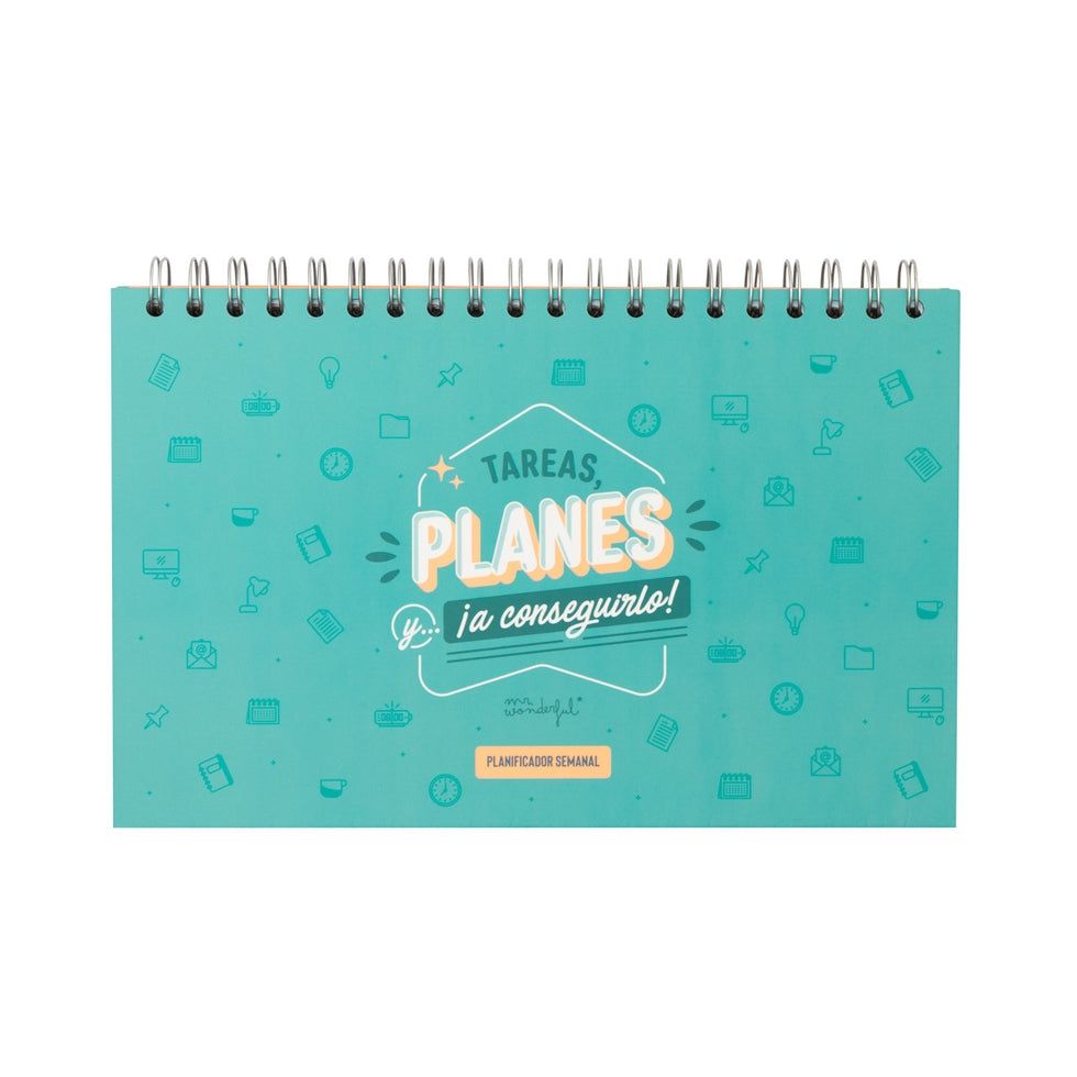 MR. WONDERFUL PLANIFICADOR SEMANAL  MR. WONDERFUL PLANIFICADOR SEMANAL