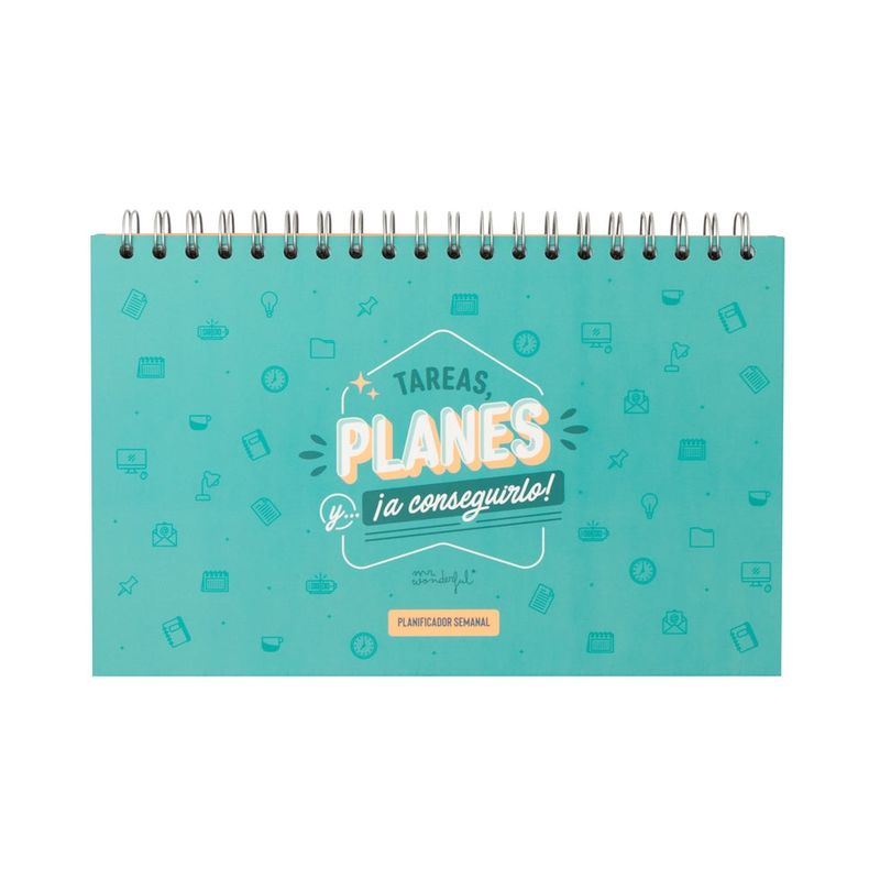 MR. WONDERFUL PLANIFICADOR SEMANAL 