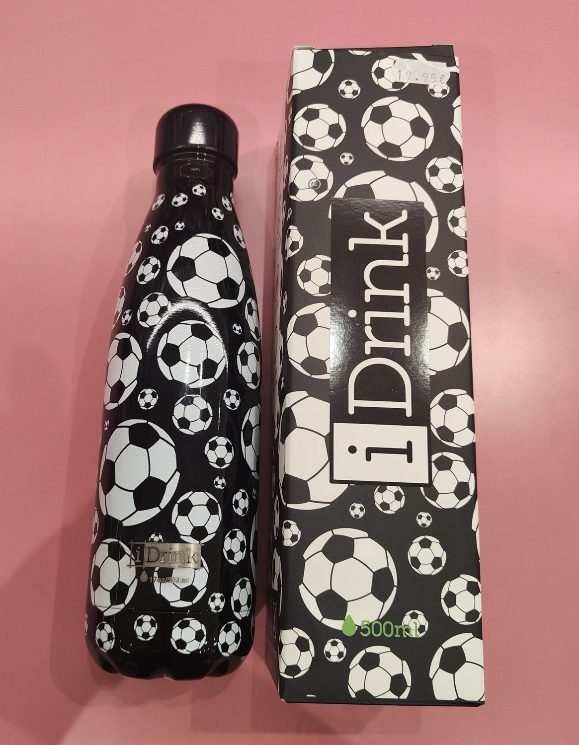 BOTELLA FUTBOL I DRINK 500 ML ACERO INOXIDABLE FOOTBALL FÚTBOL  BOTELLA FUTBOL I DRINK 500 ML ACERO INOXIDABLE FOOTBALL FÚTBOL