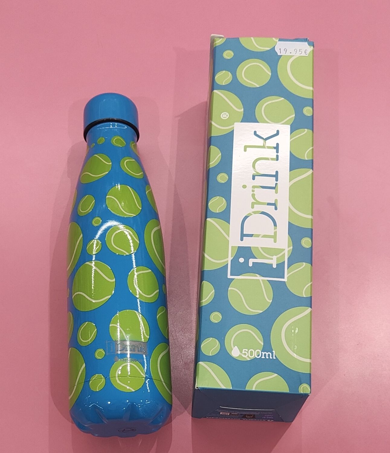 BOTELLA TÉRMICA PADEL TENIS I DRINK 500 ML ACERO INOXIDABLE PÁDEL  BOTELLA TÉRMICA PADEL TENIS I DRINK 500 ML ACERO INOXIDABLE PÁDEL