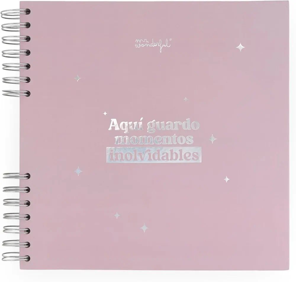 ÁLBUM DE FOTOS MR. WONDERFUL MOMENTOS INOLVIDABLES ALBUM " obsequio Sando"