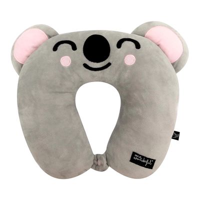 COJÍN CERVICAL MR WONDERFUL KOALA COJÍN DE VIAJE INFANTIL PELUCHE  COJÍN CERVICAL MR WONDERFUL KOALA COJÍN DE VIAJE INFANTIL PELUCHE
