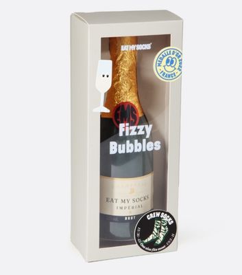 CALCETINES DIVERTIDOS BOTELLA CAVA EAT MY SHOCK CHAMPAGNE  CALCETINES DIVERTIDOS BOTELLA CAVA EAT MY SHOCK CHAMPAGNE