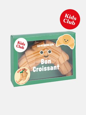 CALCETINES DIVERTIDOS CROISSANT EAT MY SHOCKS INFANTIL NIÑOS 