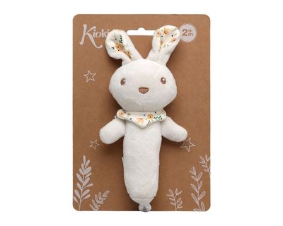 SONAJERO CONEJO BLANCO KIOKIDS BLANDO 