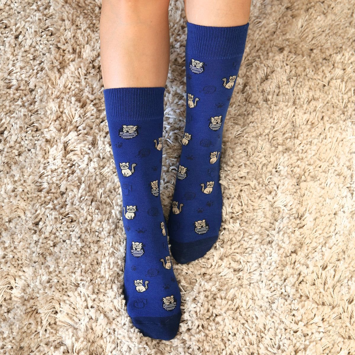 CALCETINES DIVERTIDOS GATOS LOVELY STORY CAT LOVERS 2 TALLAS CALCETINES DIVERTIDOS GATOS LOVELY STORY CAT LOVERS 2 TALLAS