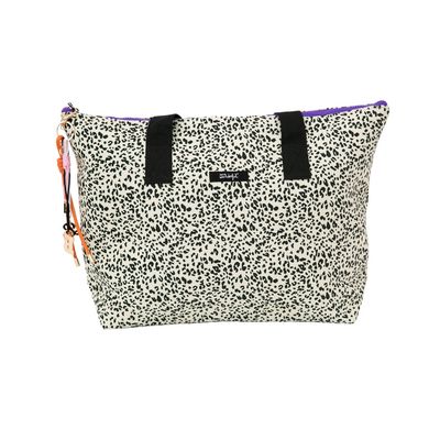 BOLSA DE TELA MR WONDERFUL ANIMAL PRINT TOPOS  BOLSA DE TELA MR WONDERFUL ANIMAL PRINT TOPOS