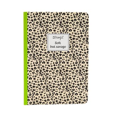 LIBRETA A5 MR WONDERFUL ANIMAL PRINT TOPOS  LIBRETA A5 MR WONDERFUL ANIMAL PRINT TOPOS