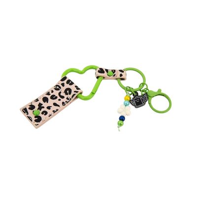 LLAVERO CON CHARMS MR WONDERFUL ANIMAL PRINT TOPOS  LLAVERO CON CHARMS MR WONDERFUL ANIMAL PRINT TOPOS