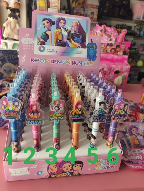 BOLÍGRAFO GUERRERAS K POP elige el tuyo K-POP