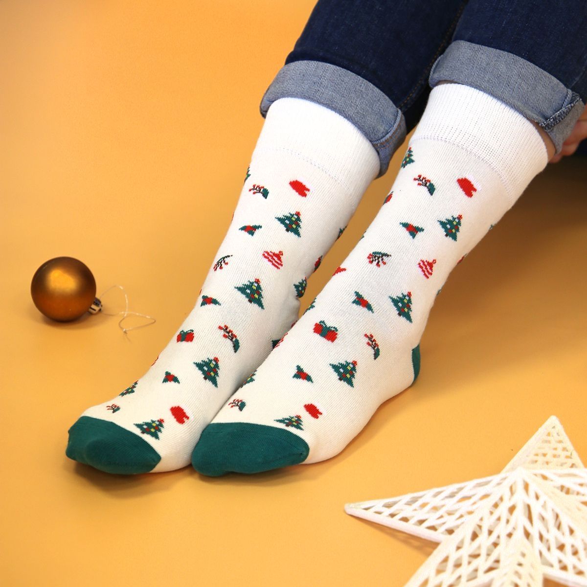 CALCETINES CHRISTMAS ARBOLITOS DE NAVIDAD CALCETINES CHRISTMAS ARBOLITOS DE NAVIDAD