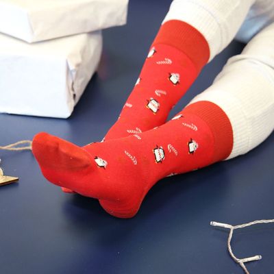 CALCETINES DE NAVIDAD LOVELY STORY PINGÜINOS CALCETINES DE NAVIDAD LOVELY STORY PINGÜINOS